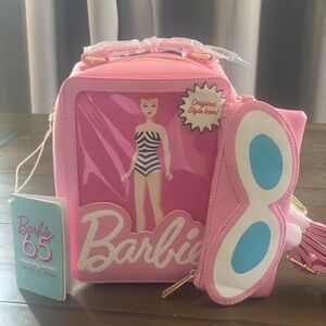 Loungefly Barbie crossbody with side pouch